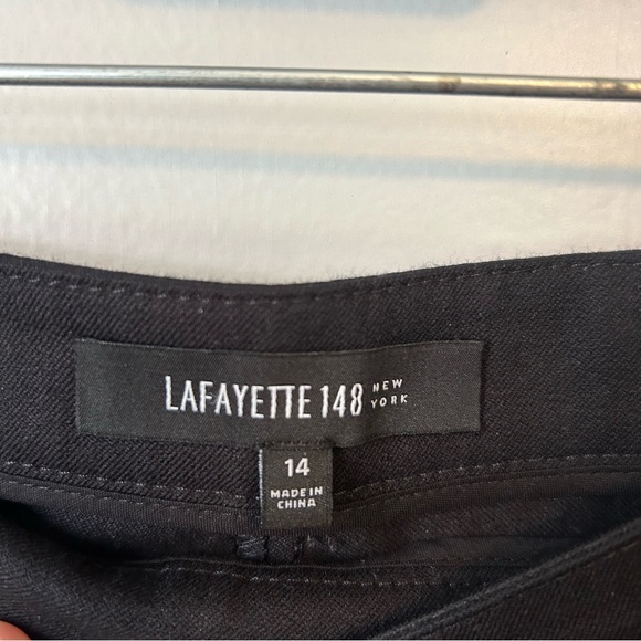 Lafayette 148 New York Bleeker Pants Trousers V4 - Picture 5 of 8